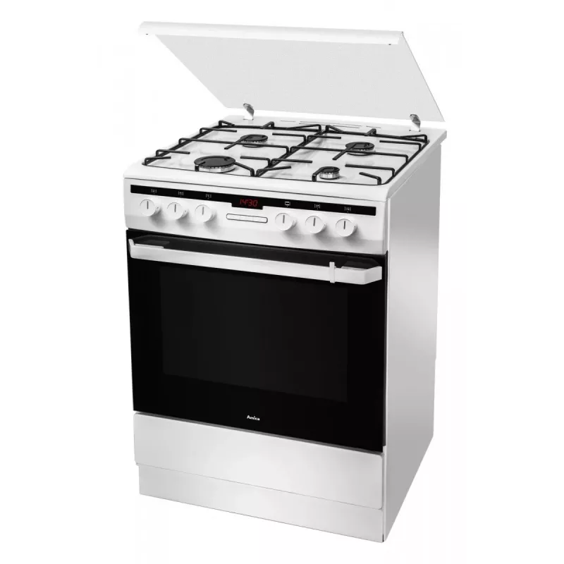 Freestanding cooker Amica 618GEH3.33HZpTaN(W)