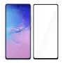 Gehärtetes Glas Displayschutz Tellur für Samsung S10 Lite — Vollverklebt, Hüllenfreundlich, Schwarz