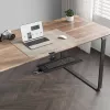 Maclean Unter-Tisch-Tastaturhalterung, max. Belastung 5 kg, horizontal und vertikal verstellbar, schwarz, MC-108 B