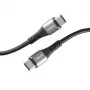 USB-C-Kabel INTENSO 7901000 – 1,5 m, schwarz, USB-C-auf-USB-C Lade- und Datenkabel