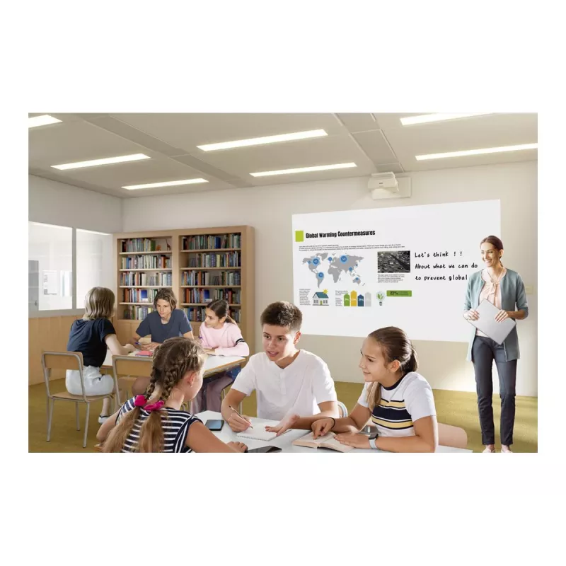 Epson EB-760W Ultra-Kurzdistanzprojektor 4100 ANSI-Lumen 3LCD 1080p (1920x1080) Weiß