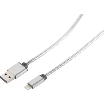 Lightning-Kabel S/CONN 14-13001 1 m Silber