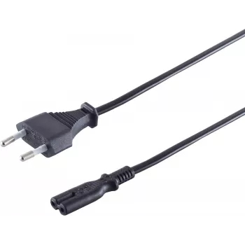Netzkabel ShiverPeaks Eurostecker auf IEC C13 (Euro 8) 2 m VDE