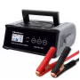 Batterieladegerät QOLTEC 52514 — 12V/24V, 25A, für AGM/GEL/SLA-Batterien mit LCD-Anzeige