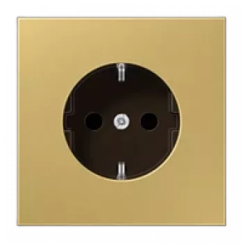 JUNG ME 1520 C Steckdose Typ F Messing (ME1520C)