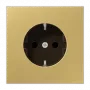 JUNG ME 1520 C Steckdose Typ F Messing (ME1520C)