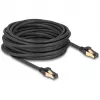 Netzwerkkabel DeLOCK RJ45 Cat.6A Stecker auf Stecker S/FTP 10m Schwarz