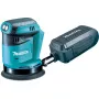 Exzenterschleifer Makita DBO180Z — 18 V Li-Ion, 125 mm Pad, 2,8 mm Hub, 7.000–11.000 U/min, Staubbeutel, 1,7 kg