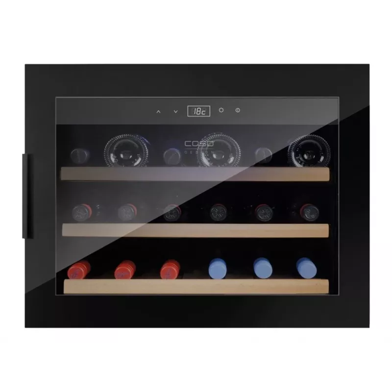 Caso WineSafe 18 EB Schwarz Kompressor-Weinkühlschrank 18 Flasche(n)