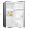 MPM MPM-125-CZ-11/E silberner Kühlschrank mit Gefrierfach