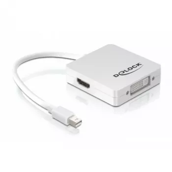 Videokabel-Adapter DeLOCK 61768 Mini DisplayPort DisplayPort DVI HDMI 0,24 m