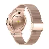 Smartwatch Colmi V89 Edelstahl Gold mit Bluetooth und Herzfrequenzmesser