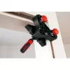 Winkel-Türspannzwinge WTR schwarz rot 35 70