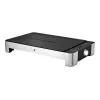 WMF 0415330011 Rechteckiger Elektrogrill Schwarz, Edelstahl 2000 W