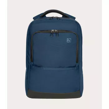 Rucksack Tucano Lunar 40,6 cm 16 Zoll Blau 2 Fronttaschen
