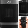 Extralink Keramik Elektrischer Turmheizer 1500W LED Fernbedienung
