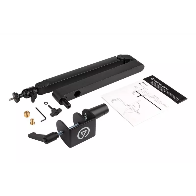 Mikrofonarm Elgato Wave Mic Arm Low Profile — verstellbarer Low-Profile-Auslegerarm für Studio und Streaming
