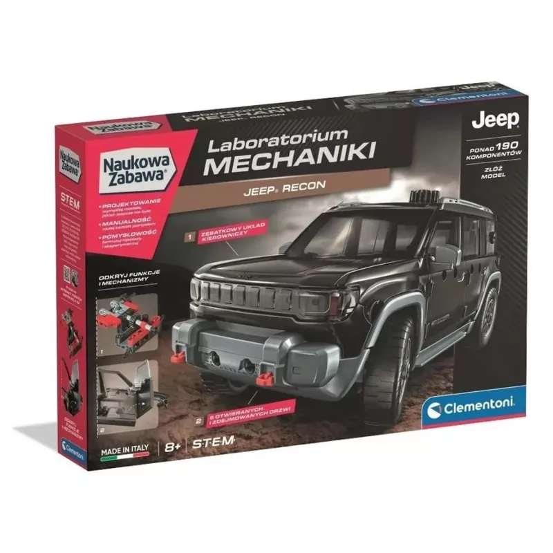 Clementoni Scientific Fun - Mechanik-Labor: Jeep Recon