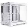 PC-Gehäuse Lian Li O11D Mini-S Mini Tower Weiß (kompatibel mit SFX/SFX-L-Netzteil)