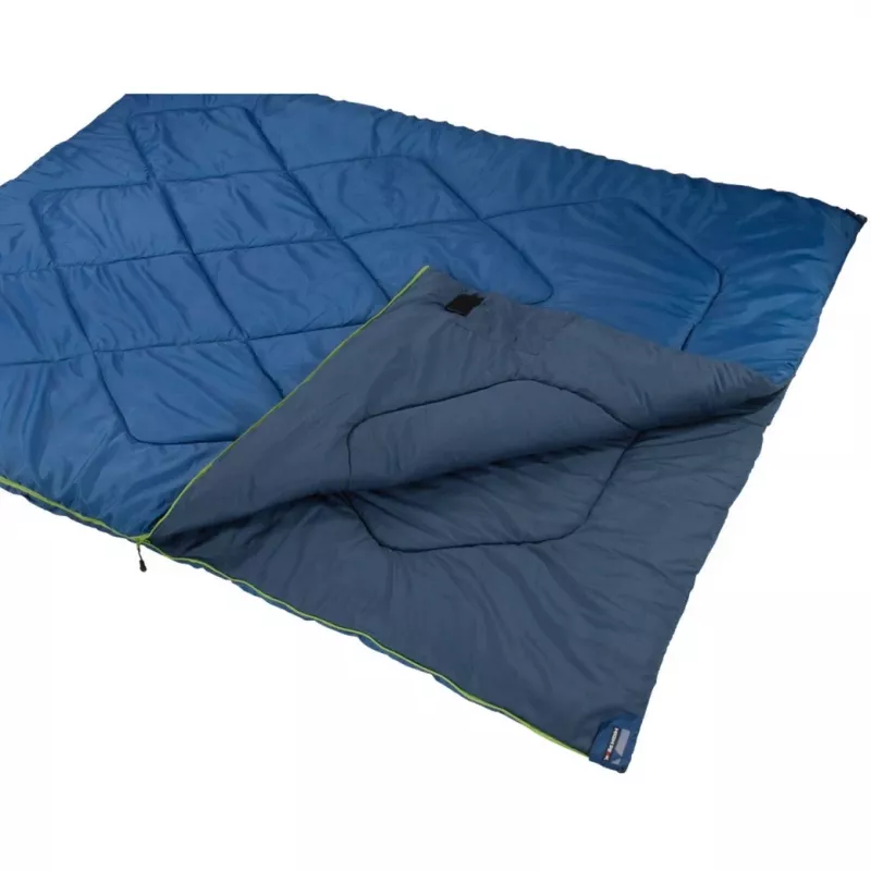 High Peak Ceduna Duo Rechteckiger Schlafsack Polyester Blau