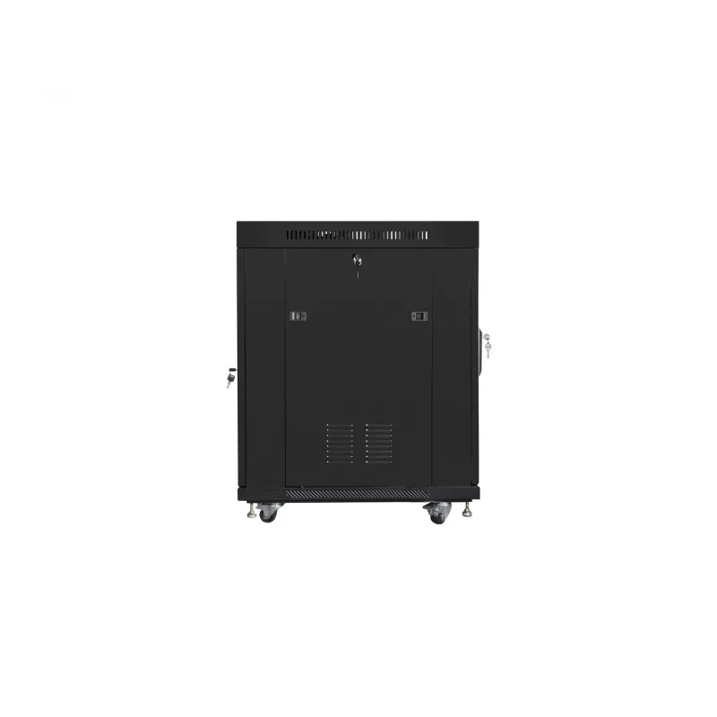 Freistehender Schrank Lanberg FF01-8015-12BL 15U Schwarz 800 kg