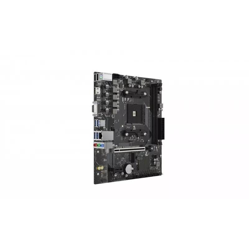 Micro-ATX-Mainboard Sapphire A520M-E für Sockel AM4, AMD A520-Chipsatz, 2x DDR4 DIMM, max. 64 GB, PCIe 3.0 x16/x1, SATA III, Gigabit LAN