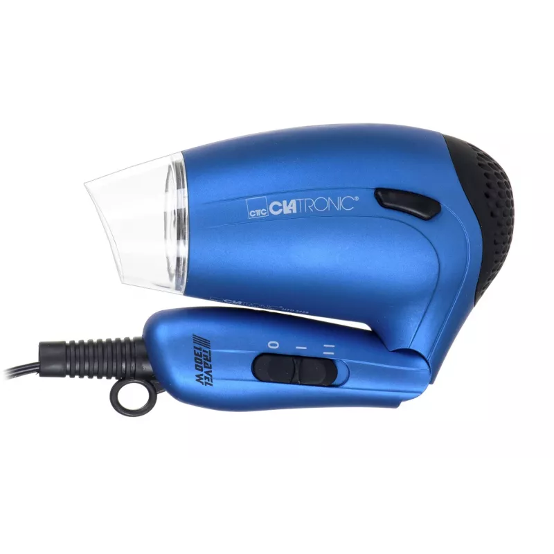 Clatronic HTD 3429 Reise-Haartrockner 1300 W, blau