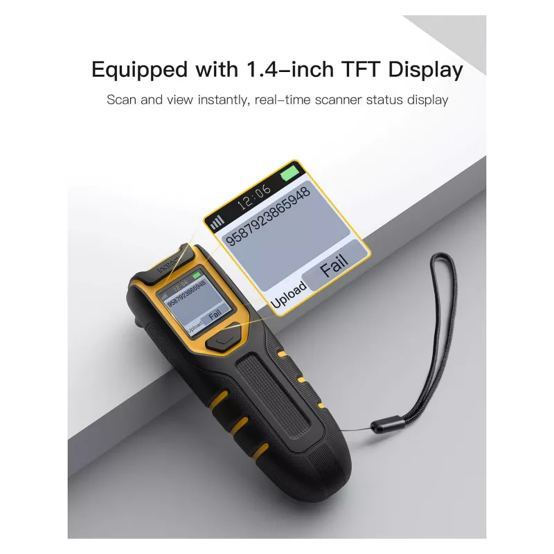 inateck Barcodescanner 47 schwarz [BCST-47_Schwarz]
