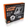Laptop-Ständer MEDIA-TECH MT2661 — höhenverstellbar, faltbares Aluminium-Design für Notebooks bis 17 Zoll