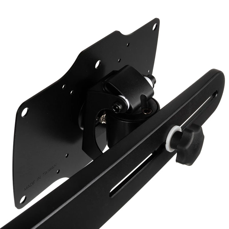 SilverStone SST-ARM23BS-L - Doppel-Monitorarm - schwarz