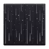 Dekorabdeckung Sonoff T5-4C-86-star für Touch-Schalter — Modell T5-4C-86-star, Wandplatte für 86×86 mm Montage