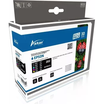 AS70704 ASTAR EPSON XP6000 Tinte (5) ST T02E74010 / 202 1x7,1ml+ 4x4,8ml cmyphbk (AS70704)