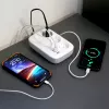 Steckdosenleiste Tellur TLL331521 Smarte WiFi-Steckdosenleiste mit 3 Steckdosen, PD 30W, QC 18W
