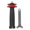 Winkelschleifer YATO YT-82826, 18V Li-Ion 2Ah, 125 mm Scheibe, 10.000 U/min, M14-Gewinde, werkzeuglos verstellbare Schutzhaube