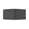Wandmontierter 19 inch-Schrank 6U 600x600 schwarz