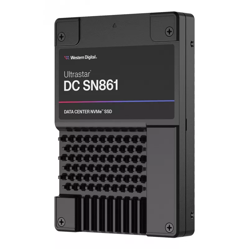 SSD-Festplatte Western Digital 3,84 TB U.2 PCI Express 5.0 NVMe Ultrastar DC SN861