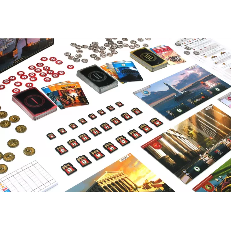 Brettspiel 7 WONDERS OF THE WORLD (POLNISCHE VERSION)
