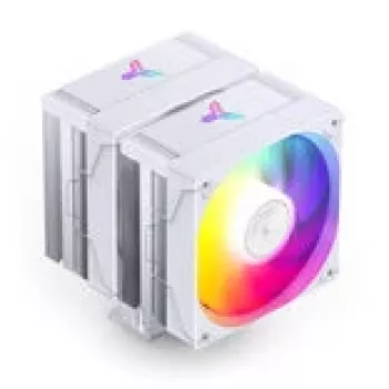 CPU-Kühler Jonsbo CR-3000E Dual-Tower ARGB White, Dual-Tower-Luftkühler mit ARGB-Beleuchtung