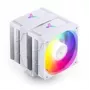 CPU-Kühler Jonsbo CR-3000E Dual-Tower ARGB White, Dual-Tower-Luftkühler mit ARGB-Beleuchtung