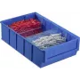 Aufbewahrungsbox Allit 456530, Kunststoff-Organizer, 185×300×81 mm, blau