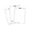 Namensschild-Einleger Durable 1456-02 60x90 mm Weiß