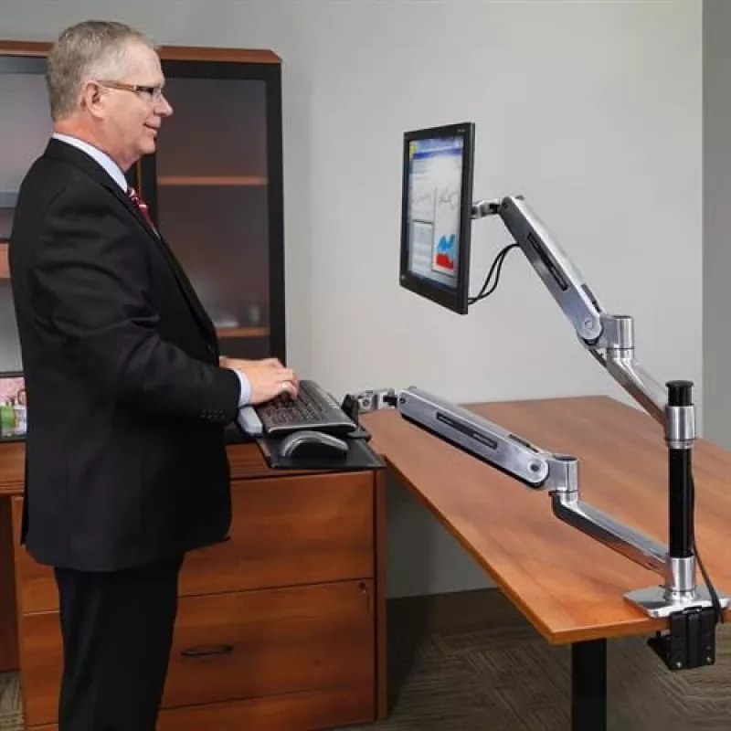 ERGOTRON WorkFit-LX, Sit-Stand-Tischmontagesystem