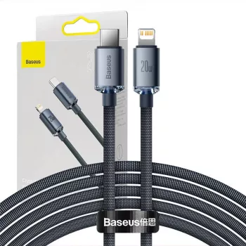 Baseus CAJY000301 Mobiltelefonkabel Grau 2 m USB-C Lightning