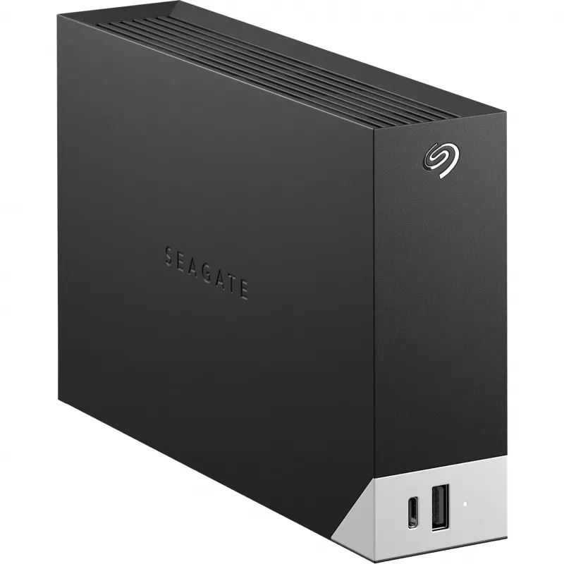 Seagate One Touch Desktop mit HUB 6 TB HDD Schwarz externe Festplatte USB Type-A / USB Type-C 3.2 Gen 1 (3.1 Gen 1)