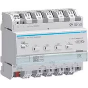 Hager HAG TYAS664D DALI-Aktor 4-fach KNX easy Broadcast RGB T W (TYAS664D)