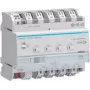 Hager HAG TYAS664D DALI-Aktor 4-fach KNX easy Broadcast RGB T W (TYAS664D)