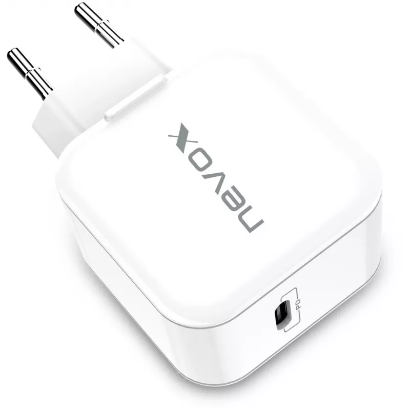 nevox 20W USB-C PD Ladegerät Weiß Netzteil