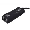 Schnittstellenkarte Akyga AK-AD-31 USB 3.2 Gen 1 auf Gigabit-Ethernet (1000 Mbit/s), RJ-45, schwarz