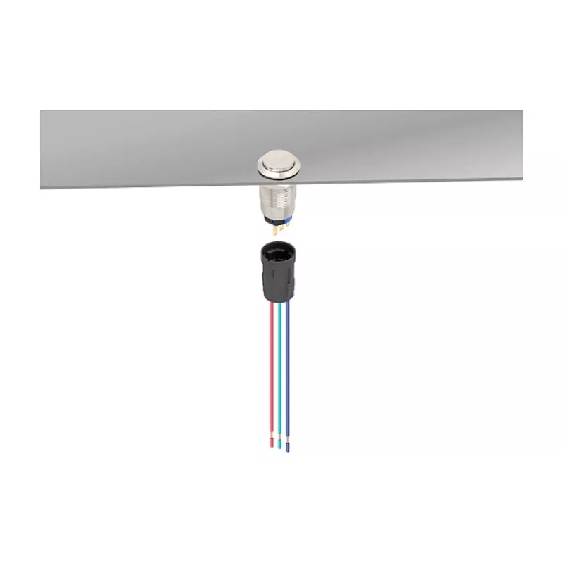 Stiftleiste DeLOCK 90789 230V 24mm Gerade Buchse