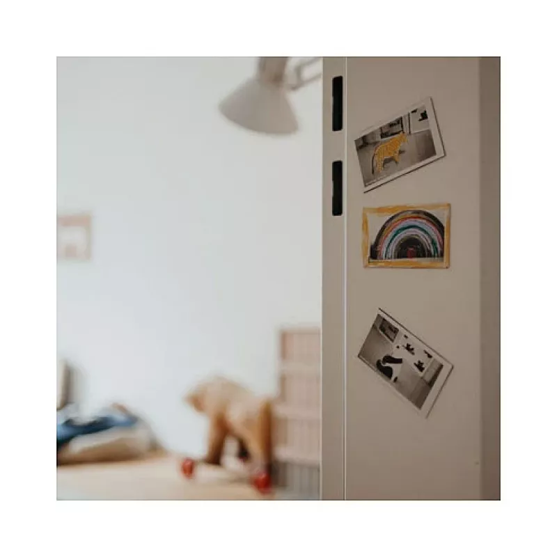 Kinder-Digitalkamera KIDYWOLF Kidyprint Grün Weiß